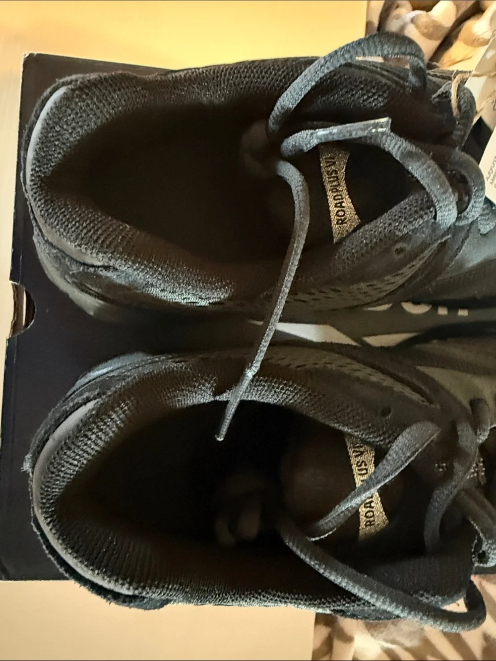 Reebok Men’s Black Athletic Running Shoes